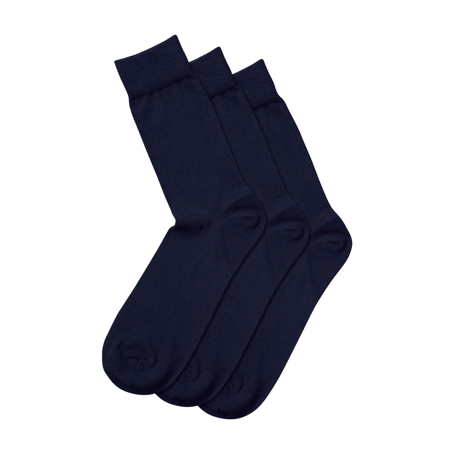 SOS Luxury British Made Plain 3 pack Socks